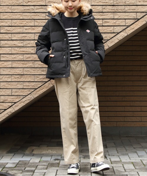 DANTON（ダントン）の「DANTON/ダントン フェイクファーフーデッド