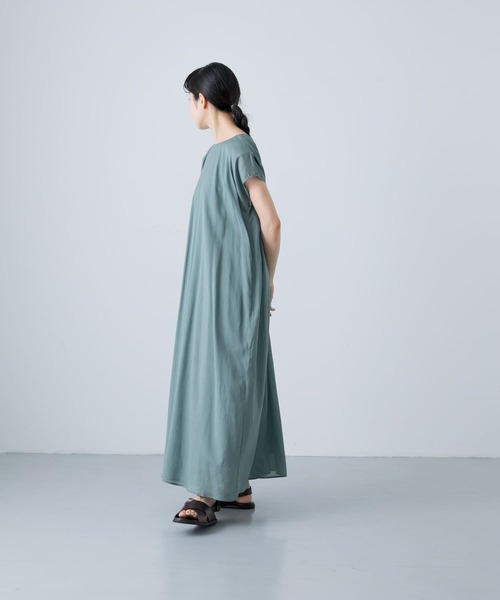 かぐれ（カグレ）の「レーヨンコットンAラインワンピース（ワンピース