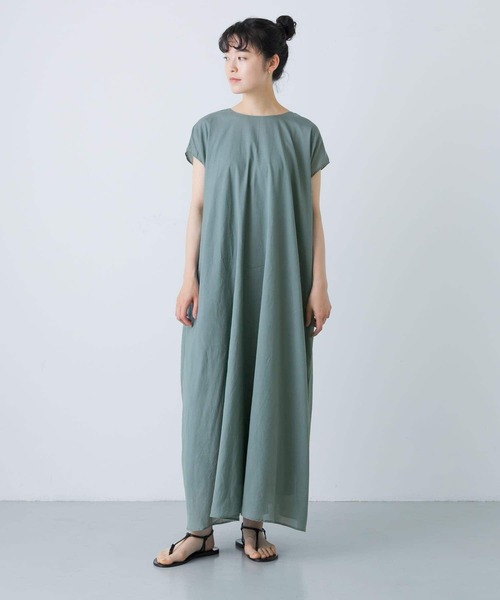 かぐれ（カグレ）の「レーヨンコットンAラインワンピース（ワンピース