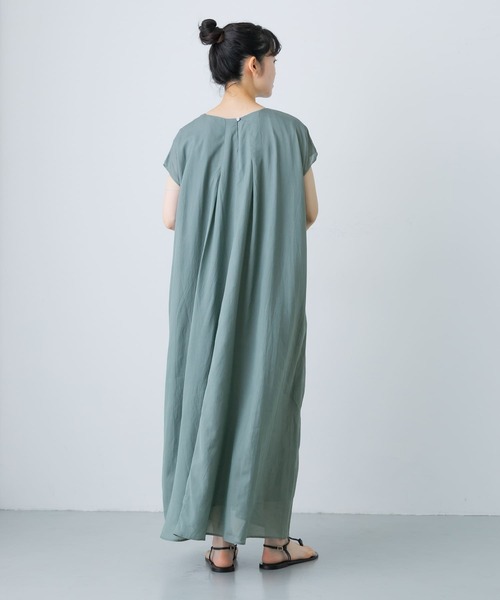 かぐれ（カグレ）の「レーヨンコットンAラインワンピース（ワンピース