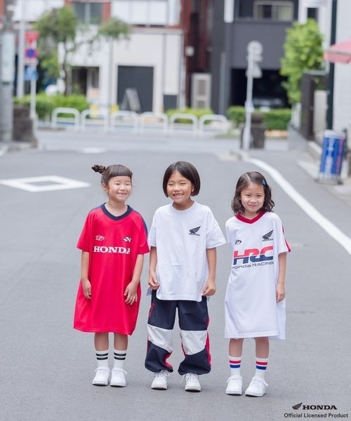 LOWRYS FARM（ローリーズファーム）の「ＨＯＮＤＡカットワンピースＳＳ　135690（ワンピース・キッズ・ブラック/オフホワイト/レッド・110cm/120cm/130cm/140cm/150cm）」の18枚目の写真