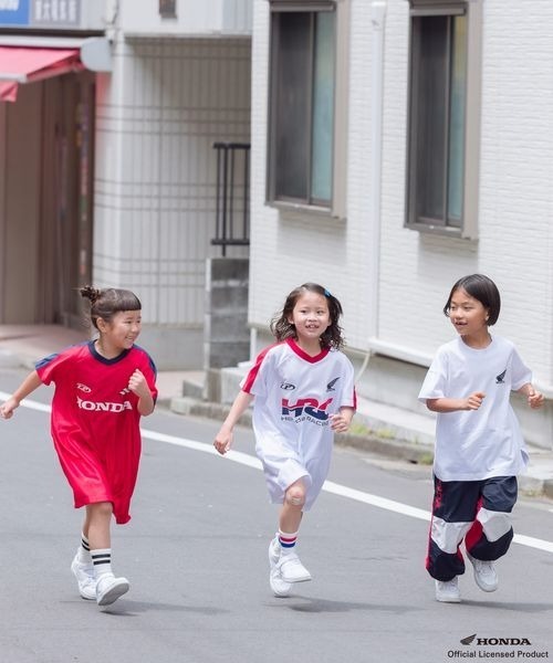 LOWRYS FARM（ローリーズファーム）の「ＨＯＮＤＡカットワンピースＳＳ　135690（ワンピース・キッズ・ブラック/オフホワイト/レッド・110cm/120cm/130cm/140cm/150cm）」の19枚目の写真