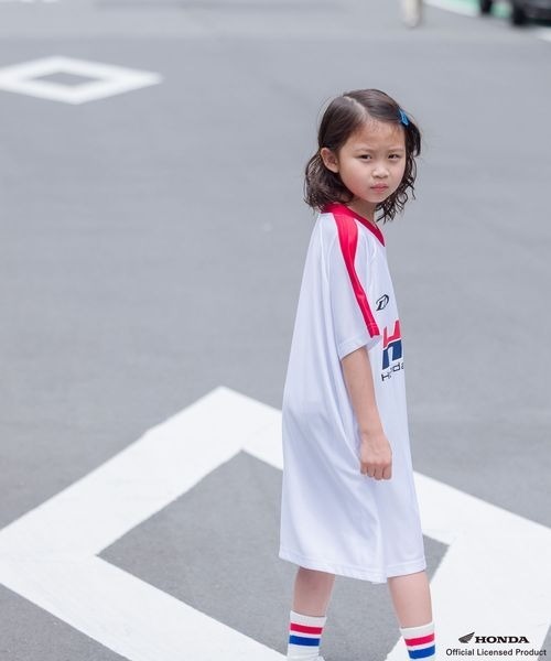 LOWRYS FARM（ローリーズファーム）の「ＨＯＮＤＡカットワンピースＳＳ　135690（ワンピース・キッズ・ブラック/オフホワイト/レッド・110cm/120cm/130cm/140cm/150cm）」の22枚目の写真