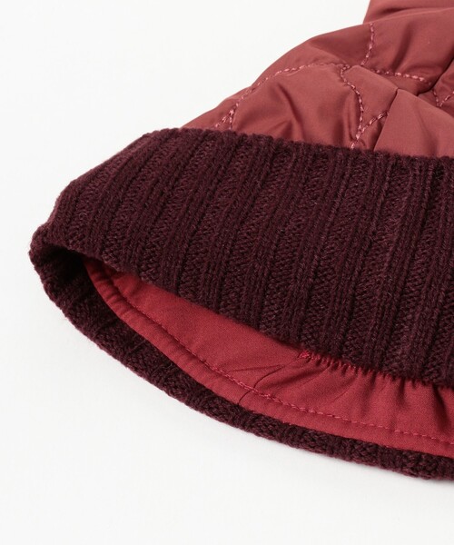 Casselini（キャセリーニ）の「Casselini / リボン ニット帽 2024FW（ニットキャップ/ビーニー・キッズ・オリーブ/レッド系その他7・ONE SIZE）」の5枚目の写真