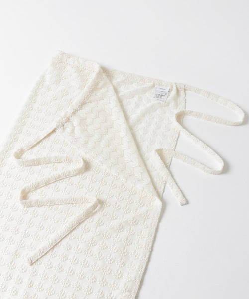 SMELLY（スメリー）の「レイヤードラップスカート（スカート・レディース・ブラック/アイボリー・-）」の16枚目の写真