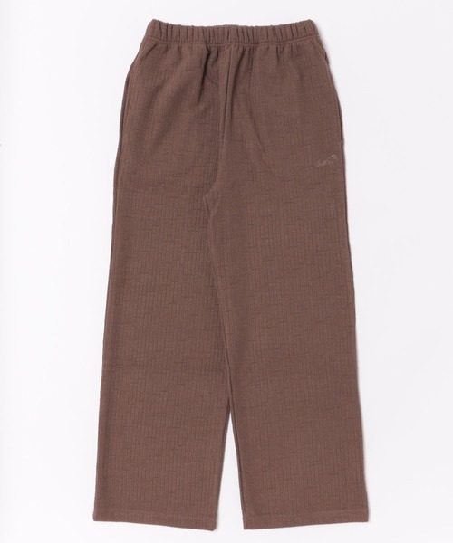 Arnold Palmer（アーノルドパーマー）の「カットジャガード リラックス ストレートパンツ（その他パンツ・レディース・ブラウン/ブラック・S/M/L）」の17枚目の写真