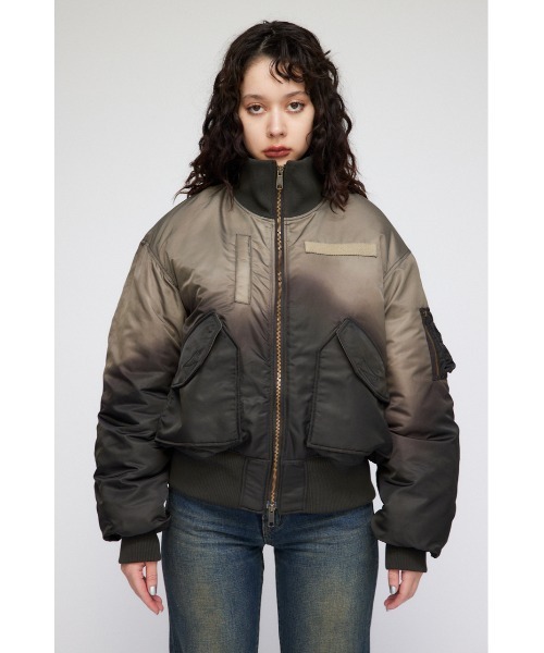 LAGUA GEM（ラグアジェム）の「GRADATION MA-1（MA-1）」 - WEAR