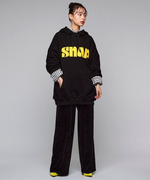 Narcissus（ナルシス）の「【Narcissus】チェックモードシャツ（シャツ/ブラウス・レディース・ブラック/ホワイト・FREE）」の20枚目の写真