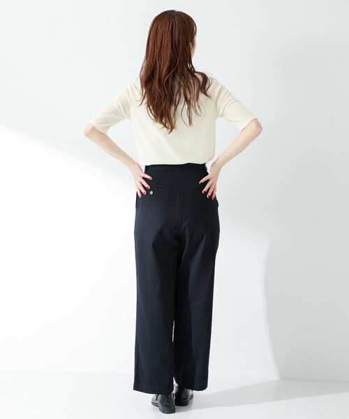 URBAN RESEARCH Sonny Label（アーバンリサーチサニーレーベル）の「フロッキーチュールTシャツ（Tシャツ/カットソー・レディース・ピンク/オフホワイト/グレー・FREE）」の4枚目の写真