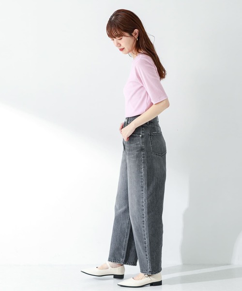 URBAN RESEARCH Sonny Label（アーバンリサーチサニーレーベル）の「フロッキーチュールTシャツ（Tシャツ/カットソー・レディース・ピンク/オフホワイト/グレー・FREE）」の16枚目の写真