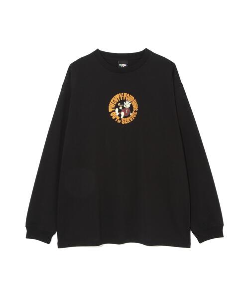 MANASTASH(マナスタッシュ)の「MANASTASH/マナスタッシュ/RE:POLY L/S TEE 24HRS(Tシャツ/カットソー・メンズ・グリーン系その他3/ホワイト/ブラック・L/S/M/XL)」の4枚目の写真