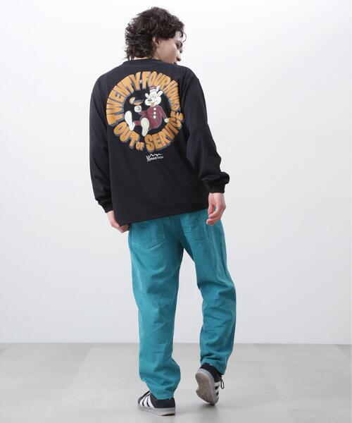 MANASTASH(マナスタッシュ)の「MANASTASH/マナスタッシュ/RE:POLY L/S TEE 24HRS(Tシャツ/カットソー・メンズ・グリーン系その他3/ホワイト/ブラック・L/S/M/XL)」の7枚目の写真