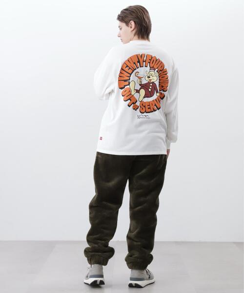 MANASTASH(マナスタッシュ)の「MANASTASH/マナスタッシュ/RE:POLY L/S TEE 24HRS(Tシャツ/カットソー・メンズ・グリーン系その他3/ホワイト/ブラック・L/S/M/XL)」の12枚目の写真