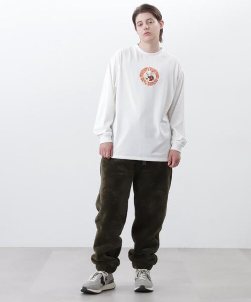 MANASTASH(マナスタッシュ)の「MANASTASH/マナスタッシュ/RE:POLY L/S TEE 24HRS(Tシャツ/カットソー・メンズ・グリーン系その他3/ホワイト/ブラック・L/S/M/XL)」の13枚目の写真
