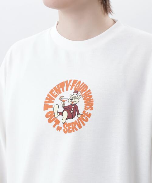 MANASTASH(マナスタッシュ)の「MANASTASH/マナスタッシュ/RE:POLY L/S TEE 24HRS(Tシャツ/カットソー・メンズ・グリーン系その他3/ホワイト/ブラック・L/S/M/XL)」の16枚目の写真