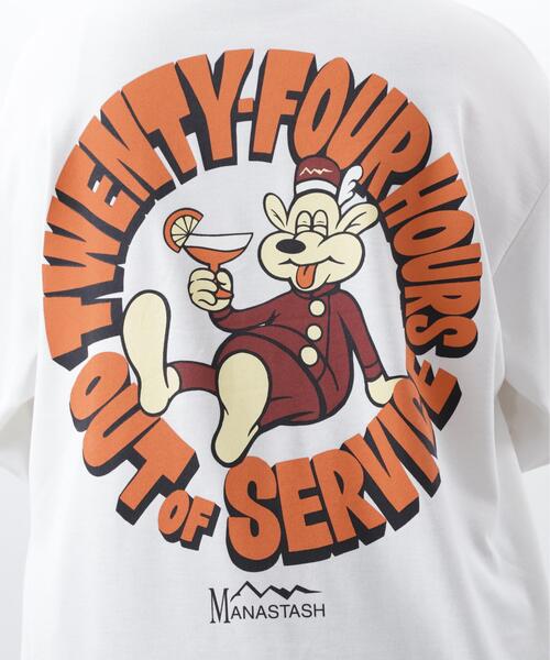 MANASTASH(マナスタッシュ)の「MANASTASH/マナスタッシュ/RE:POLY L/S TEE 24HRS(Tシャツ/カットソー・メンズ・グリーン系その他3/ホワイト/ブラック・L/S/M/XL)」の19枚目の写真
