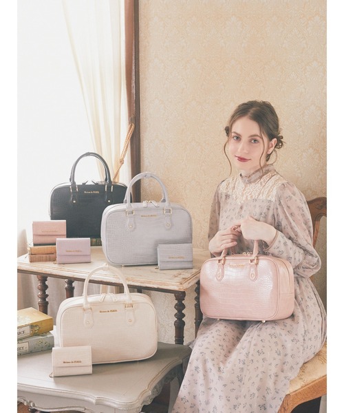 セール】クロコ型押しバッグ（トートバッグ）｜Maison de FLEUR