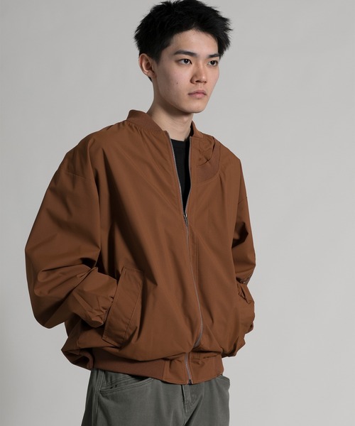 aimoha(アイモハ)の「【aimoha neo】Stylish Casual MA-1(MA-1・メンズ・オレンジ/グリーン/ブラック/オフホワイト・MEDIUM/LARGE/X-LARGE/XX-LARGE/XXX-LARGE)」の17枚目の写真