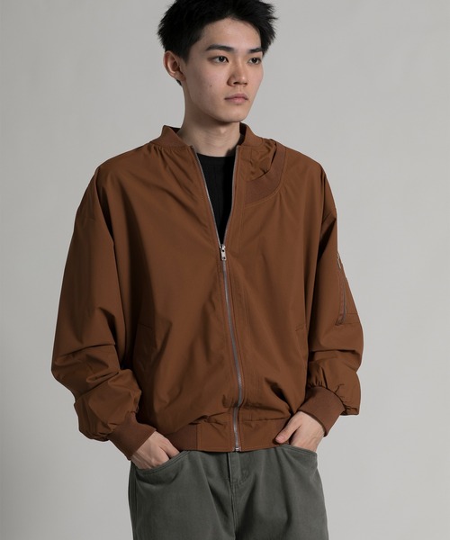 aimoha(アイモハ)の「【aimoha neo】Stylish Casual MA-1(MA-1・メンズ・オレンジ/グリーン/ブラック/オフホワイト・MEDIUM/LARGE/X-LARGE/XX-LARGE/XXX-LARGE)」の18枚目の写真