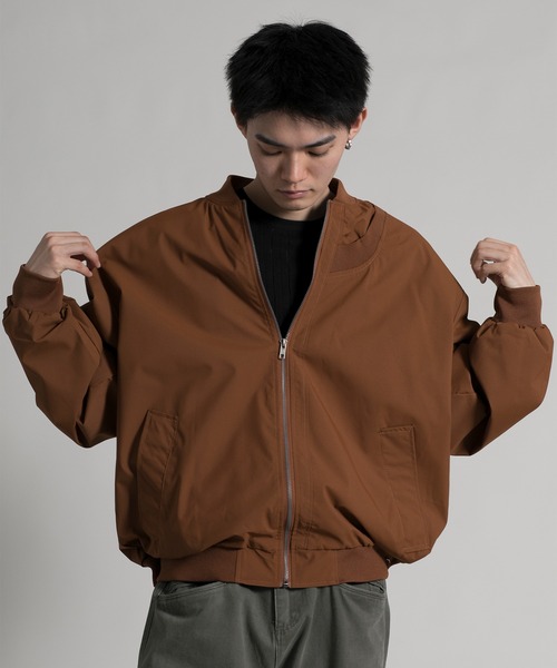 aimoha(アイモハ)の「【aimoha neo】Stylish Casual MA-1(MA-1・メンズ・オレンジ/グリーン/ブラック/オフホワイト・MEDIUM/LARGE/X-LARGE/XX-LARGE/XXX-LARGE)」の19枚目の写真
