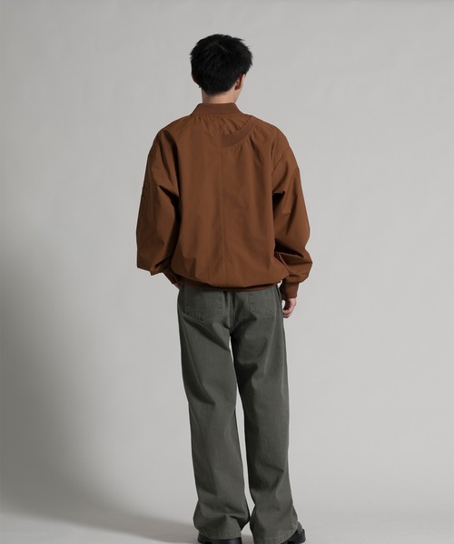 aimoha(アイモハ)の「【aimoha neo】Stylish Casual MA-1(MA-1・メンズ・オレンジ/グリーン/ブラック/オフホワイト・MEDIUM/LARGE/X-LARGE/XX-LARGE/XXX-LARGE)」の22枚目の写真