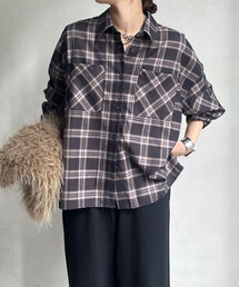 DouDou | ビエラチェックシャツ(シャツ/ブラウス)