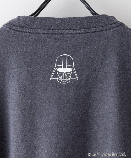 STAR WARS(スターウォーズ)の「【STARWARS/スターウォーズ】パウダーブリーチ加工 ビッグシルエットロンT ドロップショルダー オーバーサイズ ヴィンテージ加工(Tシャツ/カットソー・メンズ・グリーン系その他2/グレー系その他2/ブルー系その他/グレー系その他・MEDIUM/LARGE)」の11枚目の写真