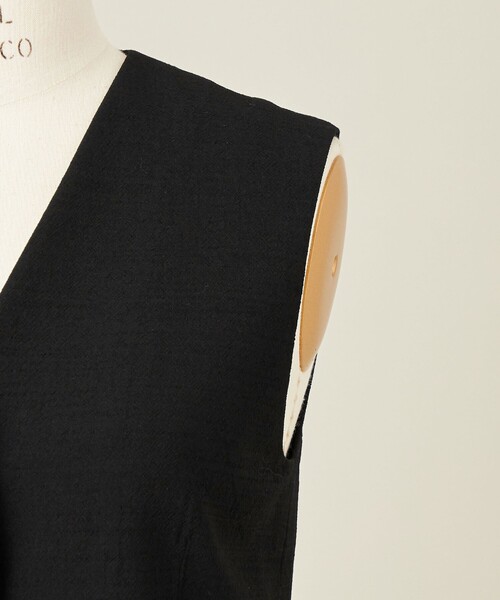 conte（コンテ）の「＜conte＞フライフロント ジレ（ベスト）」 - WEAR