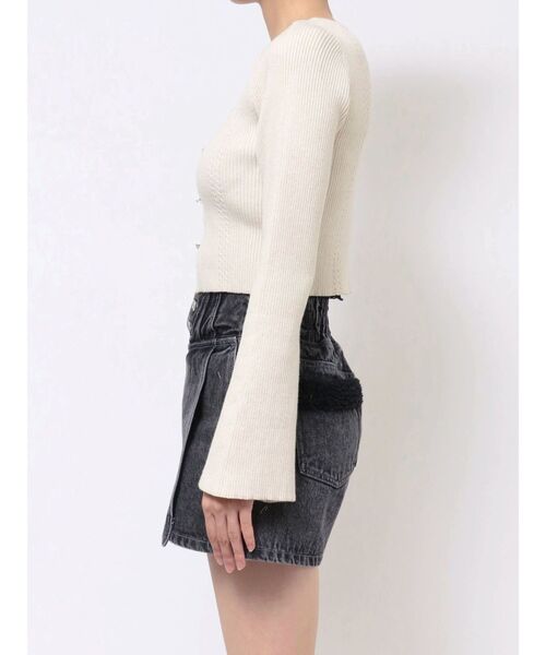 EATME（イートミー）の「カットアウトビジューニット（ニット/セーター・レディース・アイボリー/ブラック/ピンク/その他1・FREE）」の22枚目の写真