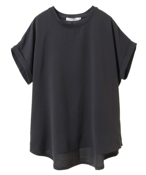 セール】接触冷感フレンチスリーブシアープルオーバー（Tシャツ