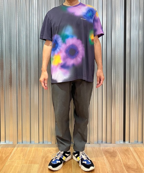 ISABEL MARANT（イザベルマラン）の「プリントＴシャツ（Tシャツ/カットソー・メンズ・ブルー系・L/S）」の9枚目の写真