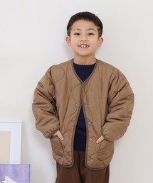 FUNALIVE（ファンアライブ）の「ノーカラーキルティングジャケット KIDS（ノーカラージャケット）」