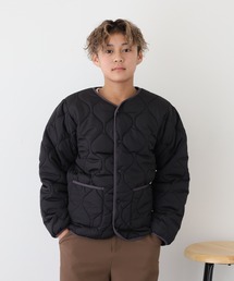 FUNALIVE（ファンアライブ）の「ノーカラーキルティングジャケット KIDS（ノーカラージャケット・キッズ）」