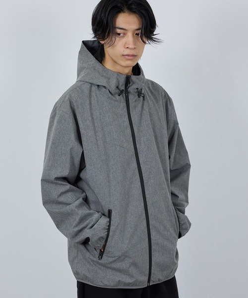 セール】NAVY SOLOTEX(R) 裏メッシュフードジャケット（マウンテン