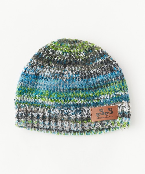 ROOPTOKYO（ループトウキョウ）の「【Sunkissed Sunflower / サンキッスド サンフラワー】グラデーションニットキャップ（ニットキャップ/ビーニー・レディース・レッド/グリーン・FREE）」の9枚目の写真