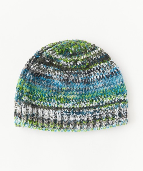 ROOPTOKYO（ループトウキョウ）の「【Sunkissed Sunflower / サンキッスド サンフラワー】グラデーションニットキャップ（ニットキャップ/ビーニー・レディース・レッド/グリーン・FREE）」の10枚目の写真