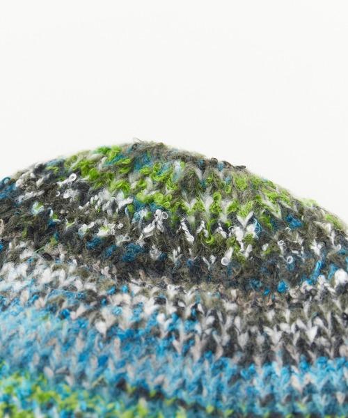 ROOPTOKYO（ループトウキョウ）の「【Sunkissed Sunflower / サンキッスド サンフラワー】グラデーションニットキャップ（ニットキャップ/ビーニー・レディース・レッド/グリーン・FREE）」の12枚目の写真