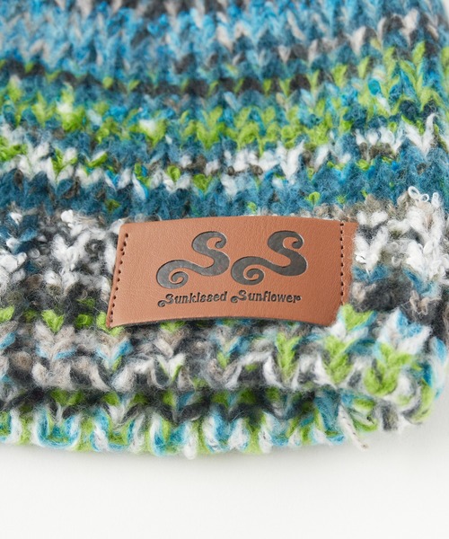 ROOPTOKYO（ループトウキョウ）の「【Sunkissed Sunflower / サンキッスド サンフラワー】グラデーションニットキャップ（ニットキャップ/ビーニー・レディース・レッド/グリーン・FREE）」の13枚目の写真