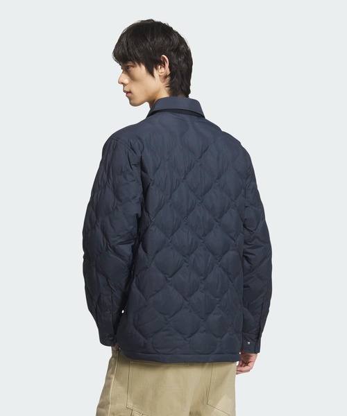 adidas(アディダス)の「LIGHTWEIGHT DOW / アディダスオリジナルス adidas Originals(ダウンジャケット/コート・メンズ・ブルー/ブラウン・LARGE/3XL/XX-LARGE/X-SMALL/X-LARGE/SMALL/MEDIUM)」の3枚目の写真