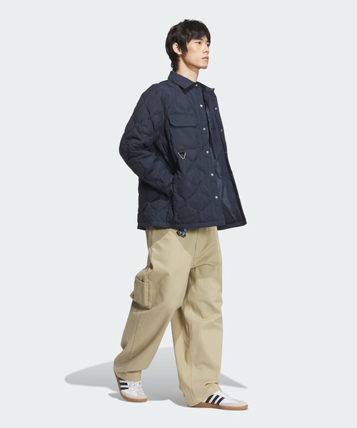 adidas(アディダス)の「LIGHTWEIGHT DOW / アディダスオリジナルス adidas Originals(ダウンジャケット/コート・メンズ・ブルー/ブラウン・LARGE/3XL/XX-LARGE/X-SMALL/X-LARGE/SMALL/MEDIUM)」の6枚目の写真