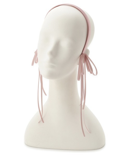 LILY BROWN（リリーブラウン）の「リボンフリンジカチューシャ（ヘア