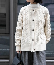 FORK&SPOON | FORK&SPOON　アラン柄ニットカーディガン(カーディガン/ボレロ)