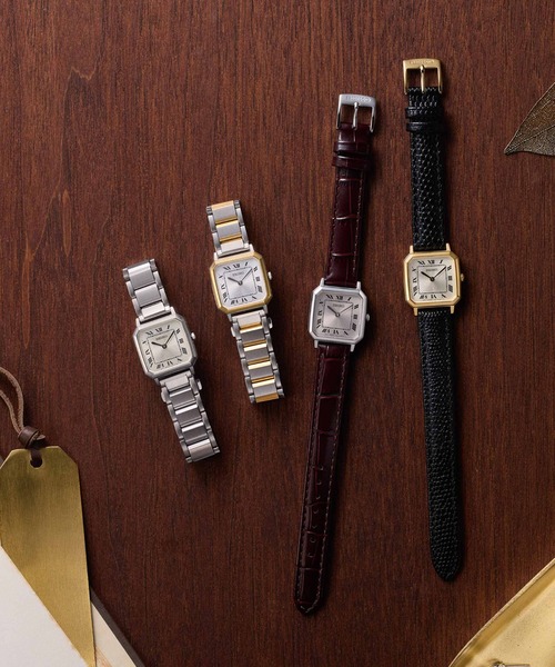 SEIKO　アナログ　腕時計 レザー セイコー 腕時計 SEIKO 時計 女性 レディース ナノユニバース コラボ
