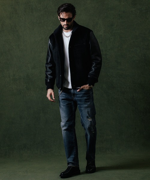 セール】ALPACA AWARD CONCHO JACKET / アルパカアワード コンチョ