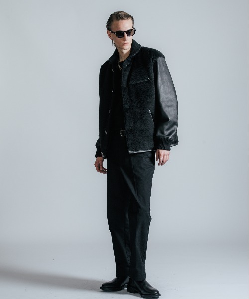 CRIMIE(クライミー)の「ALPACA AWARD CONCHO JACKET / アルパカアワード コンチョ ジャケット(スタジャン・メンズ・ブラック・XXL/XL/L/M/S)」の14枚目の写真