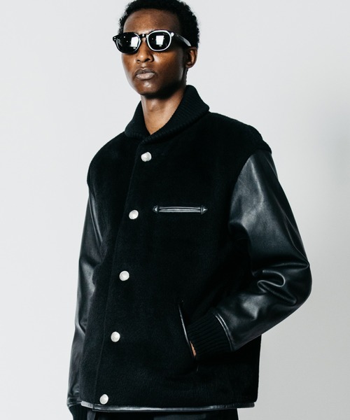 CRIMIE(クライミー)の「ALPACA AWARD CONCHO JACKET / アルパカアワード コンチョ ジャケット(スタジャン・メンズ・ブラック・XXL/XL/L/M/S)」の21枚目の写真