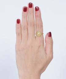 MARY QUANT（マリークワント）の「ヴィンテージスタイルエリプス リング（リング・レディース）」