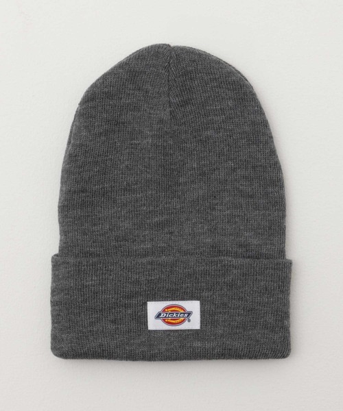 Dickies(ディッキーズ)の「Dickies ワンポイントロゴニットワッチ(ニットキャップ/ビーニー・メンズ・オフホワイト/グレー/ブラウン/ブラック・FREE)」の1枚目の写真