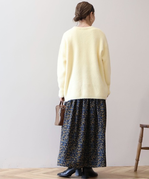 AMERICAN HOLIC（アメリカンホリック）の「フェアリーニットプルオーバー（ニット/セーター・レディース・ピンク/モカ/チャコールグレー/ライトイエロー/ターコイズブルー・M/L）」の13枚目の写真