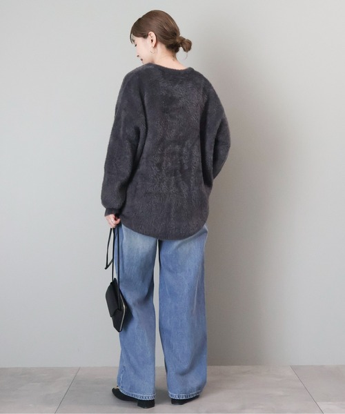 AMERICAN HOLIC（アメリカンホリック）の「フェアリーニットプルオーバー（ニット/セーター・レディース・ピンク/モカ/チャコールグレー/ライトイエロー/ターコイズブルー・M/L）」の9枚目の写真